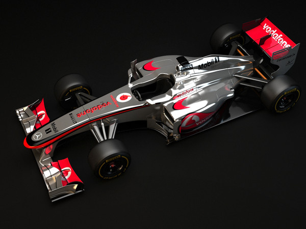 mclaren 27 2012 3d c4d - F1 McLaren MP4 27 2012... by dessga